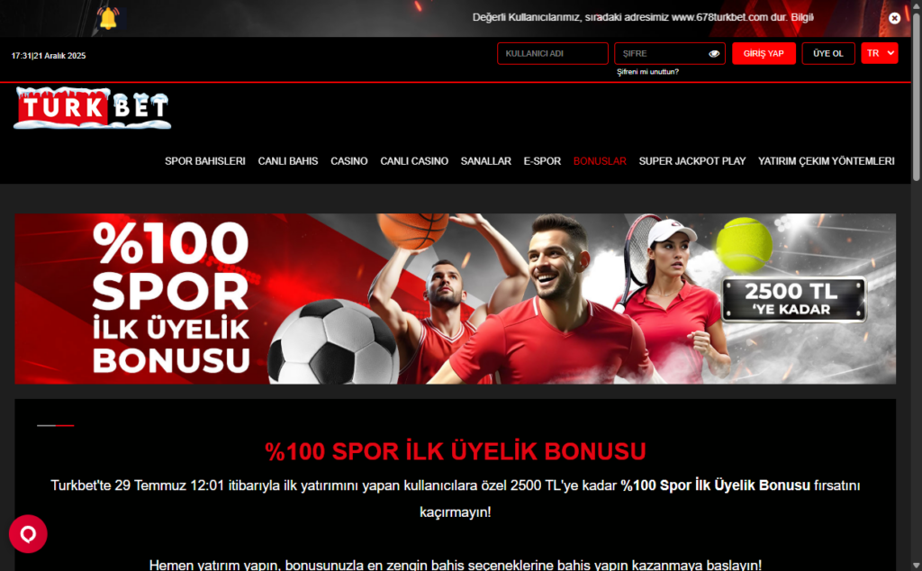 Turkbet 2026 VIP Oyunculara Özel Bonus Ayrıcalıkları